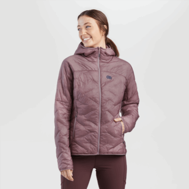 Outdoor UK Women's Superstrand Lt Hoodie Moth