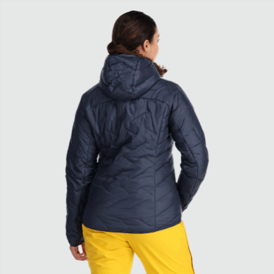 Outdoor UK Women's Superstrand Lt Hoodie Naval Blue