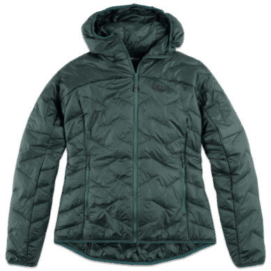 Outdoor UK Women's Superstrand Lt Hoodie Treeline