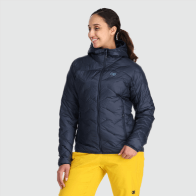 Outdoor UK Women's Superstrand Lt Jacket Naval Blue