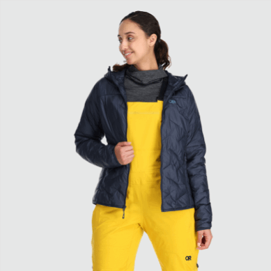 Outdoor UK Women's Superstrand Lt Jacket Naval Blue