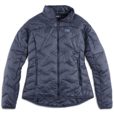 Outdoor UK Women's Superstrand Lt Jacket Naval Blue