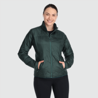 Outdoor UK Women's Superstrand Lt Jacket Treeline