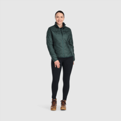 Outdoor UK Women's Superstrand Lt Jacket Treeline