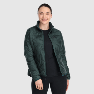 Outdoor UK Women's Superstrand Lt Jacket Treeline