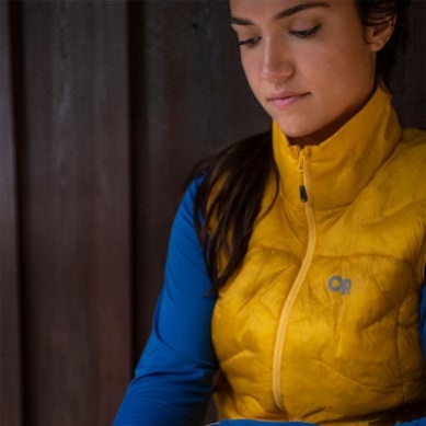 Outdoor UK Women's Superstrand Lt Vest Larch