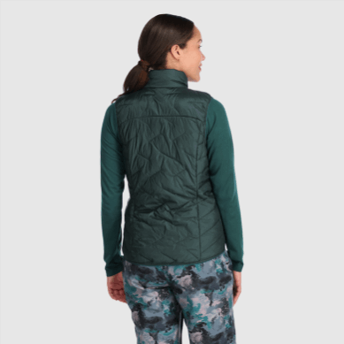 Outdoor UK Women's Superstrand Lt Vest Treeline