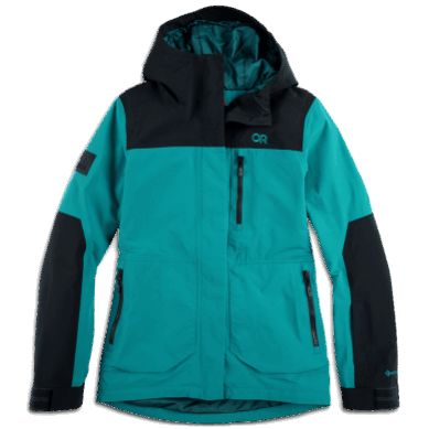 Outdoor UK Women's Kulshan Storm Jacket Deep Lake/Black