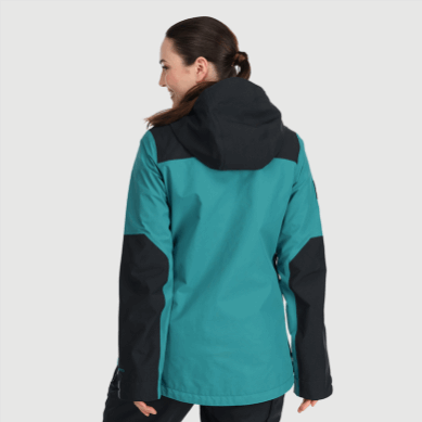 Outdoor UK Women's Kulshan Storm Jacket Deep Lake/Black