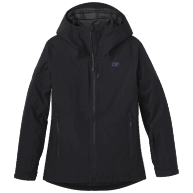 Outdoor UK Women's Skytour Ascentshell Jacket Black