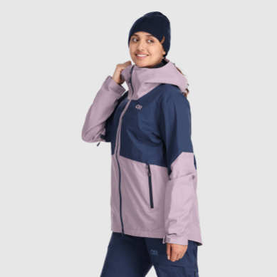 Outdoor UK Women's Skytour Ascentshell Jacket Naval Blue/Moth