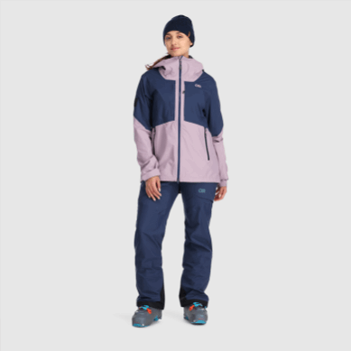 Outdoor UK Women's Skytour Ascentshell Jacket Naval Blue/Moth
