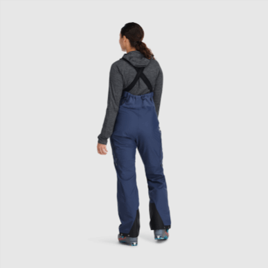 Outdoor UK Women's Skytour Ascentshell Bibs Naval Blue