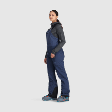 Outdoor UK Women's Skytour Ascentshell Bibs Naval Blue