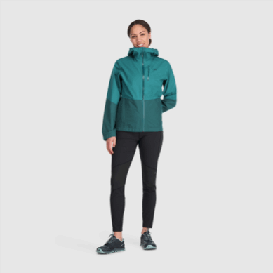 Outdoor UK Women's Aspire Ii Gore-Tex® Jacket Deep Lake/Treeline