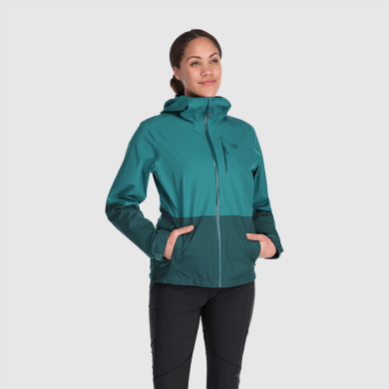 Outdoor UK Women's Aspire Ii Gore-Tex® Jacket Deep Lake/Treeline