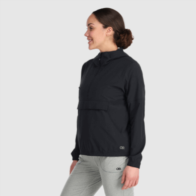 Outdoor UK Women's Ferrosi Anorak Black