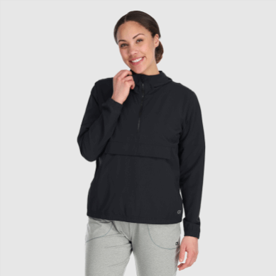 Outdoor UK Women's Ferrosi Anorak Black