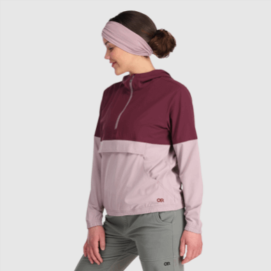 Outdoor UK Women's Ferrosi Anorak Kalamata/Moth