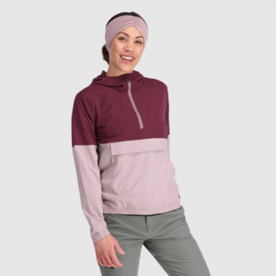 Outdoor UK Women's Ferrosi Anorak Kalamata/Moth