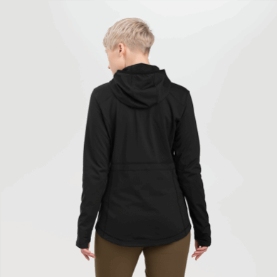 Outdoor UK Women's Melody Full Zip Hoodie Black