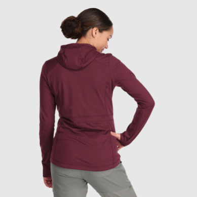 Outdoor UK Women's Melody Full Zip Hoodie Kalamata Heather