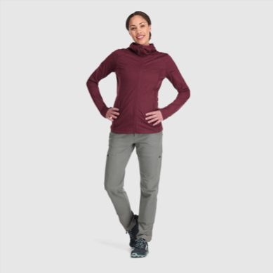 Outdoor UK Women's Melody Full Zip Hoodie Kalamata Heather