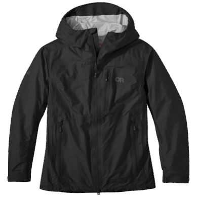 Outdoor UK Women's Helium Ascentshell Jacket Black