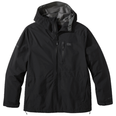 Outdoor UK Women's Aspire Ii Gore-Tex® Plus Size Rain Jacket Black