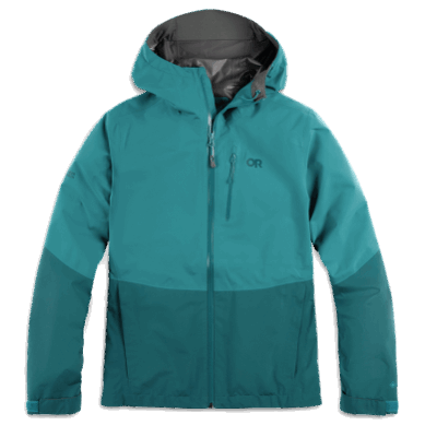 Outdoor UK Women's Aspire Ii Gore-Tex® Plus Size Rain Jacket Deep Lake/Treeline
