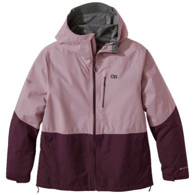 Outdoor UK Women's Aspire Ii Gore-Tex® Plus Size Rain Jacket Moth/Elk