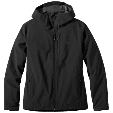 Outdoor UK Women's Dryline Rain Jacket Black