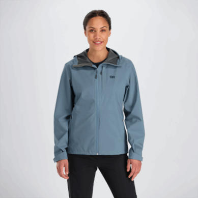 Outdoor UK Women's Dryline Rain Jacket Nimbus
