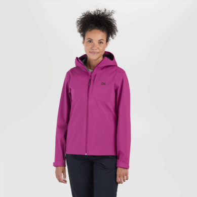 Outdoor UK Women's Dryline Rain Jacket Fuchsia