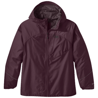 Outdoor UK Women's Helium Rain Plus Size Jacket Elk