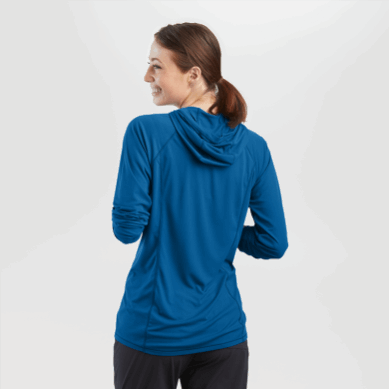 Outdoor UK Women's Echo Hoodie Classic Blue