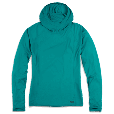 Outdoor UK Women's Echo Hoodie Deep Lake