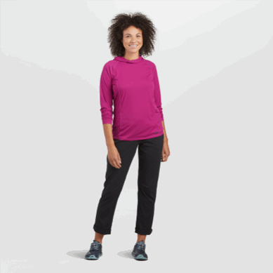 Outdoor UK Women's Echo Hoodie Fuchsia