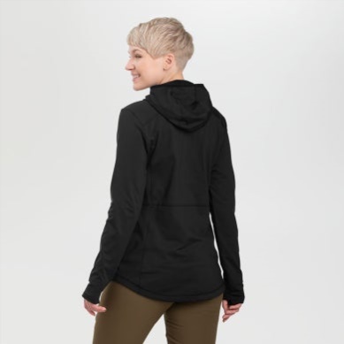 Outdoor UK Women's Melody Pullover Hoodie Black