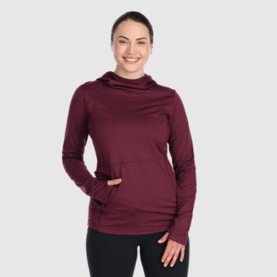 Outdoor UK Women's Melody Pullover Hoodie Kalamata Heather