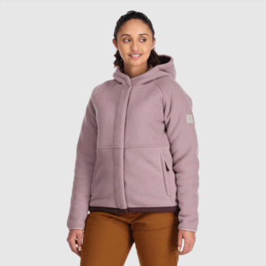 Outdoor UK Women's Juneau Fleece Hoodie Moth