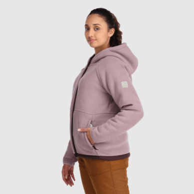 Outdoor UK Women's Juneau Fleece Hoodie Moth