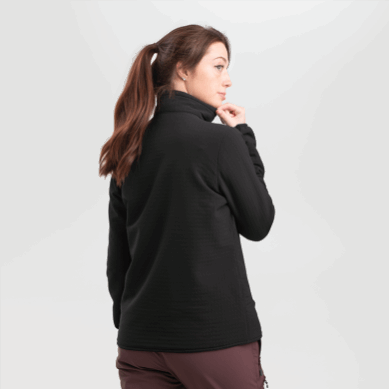 Outdoor UK Women's Vigor Plus Fleece Jacket Black