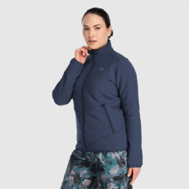Outdoor UK Women's Vigor Plus Fleece Jacket Naval Blue