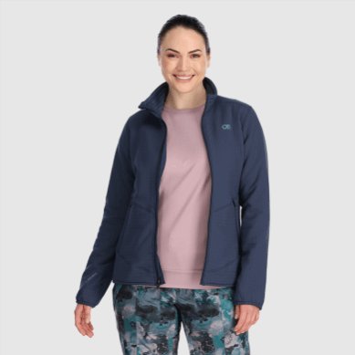 Outdoor UK Women's Vigor Plus Fleece Jacket Naval Blue