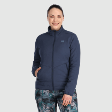 Outdoor UK Women's Vigor Plus Fleece Jacket Naval Blue