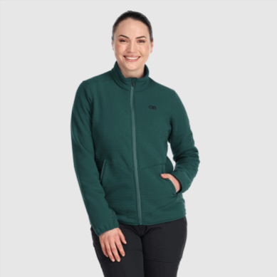 Outdoor UK Women's Vigor Plus Fleece Jacket Treeline