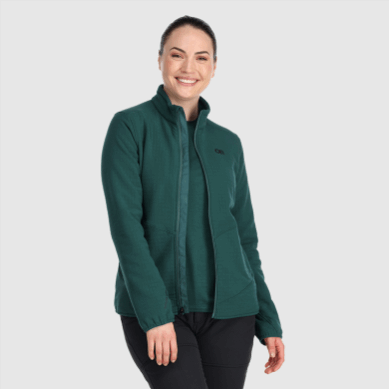Outdoor UK Women's Vigor Plus Fleece Jacket Treeline
