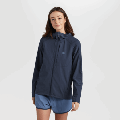 Outdoor UK Women's Ferrosi Hoodie Naval Blue