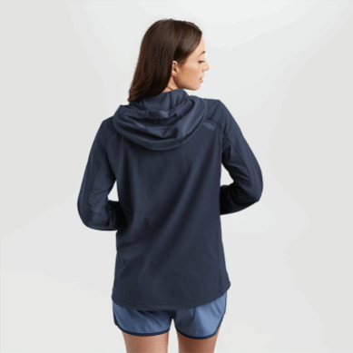 Outdoor UK Women's Ferrosi Hoodie Naval Blue